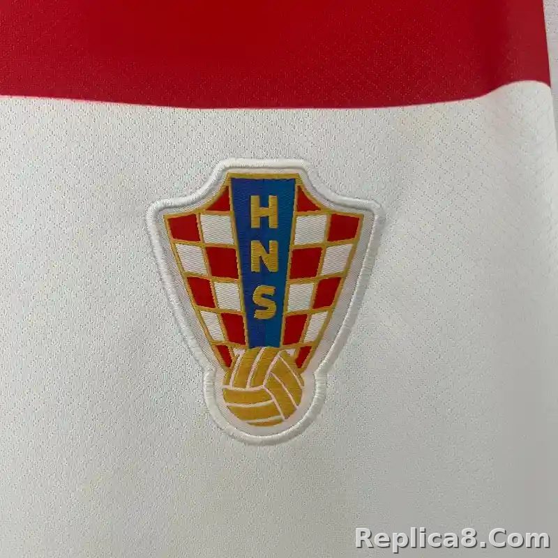 2024 Croatia Euro Cup Home Football Jersey - detail