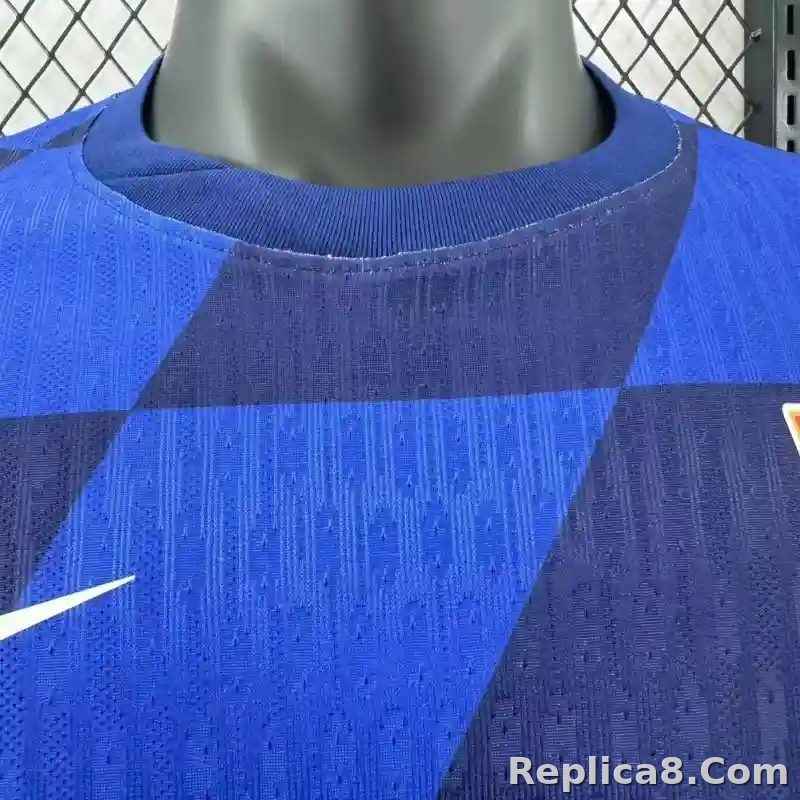 2024 Croatia Euro Cup Away Football Jersey Player Version - detail
