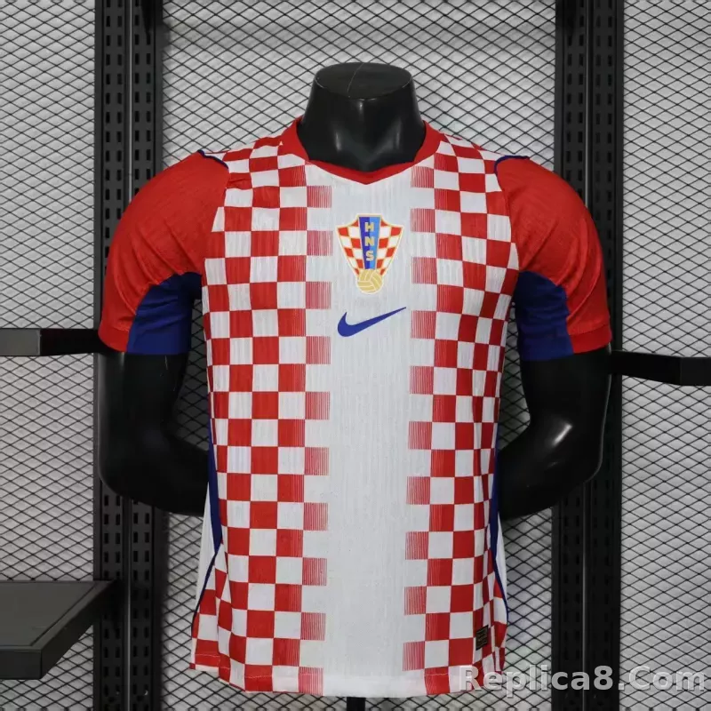 2026 Croatia Home World Cup Soccer Jersey Authentic Shirt