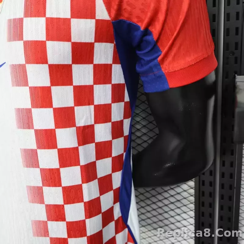 2026 Croatia Home World Cup Soccer Jersey Authentic Shirt - detail