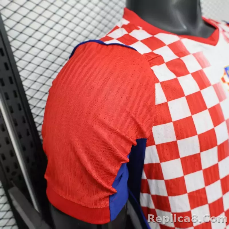 2026 Croatia Home World Cup Soccer Jersey Authentic Shirt - detail