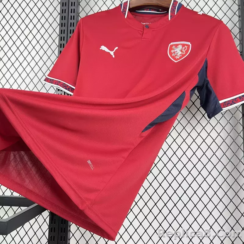 2026 Czech Republic World Cup Home Football Jersey - detail