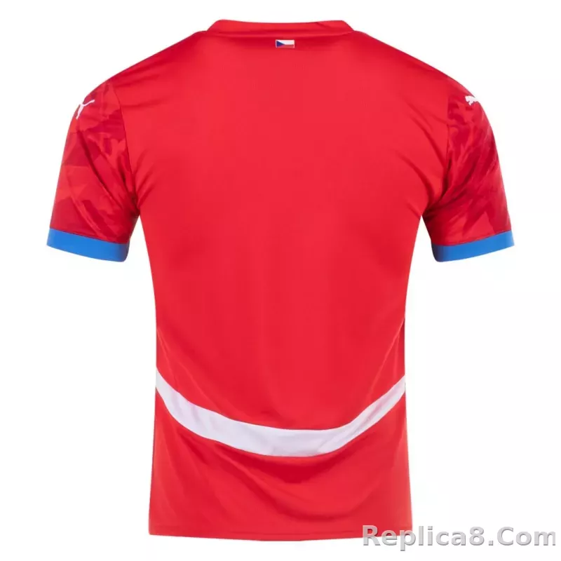 2024 Czech Republic Euro Cup Home Football Jersey - detail