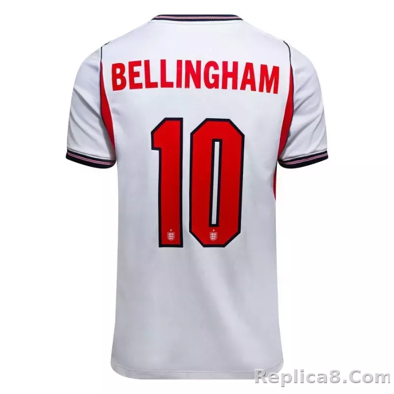 England Home Shirt World Cup 2026 BELLINGHAM 10 - detail