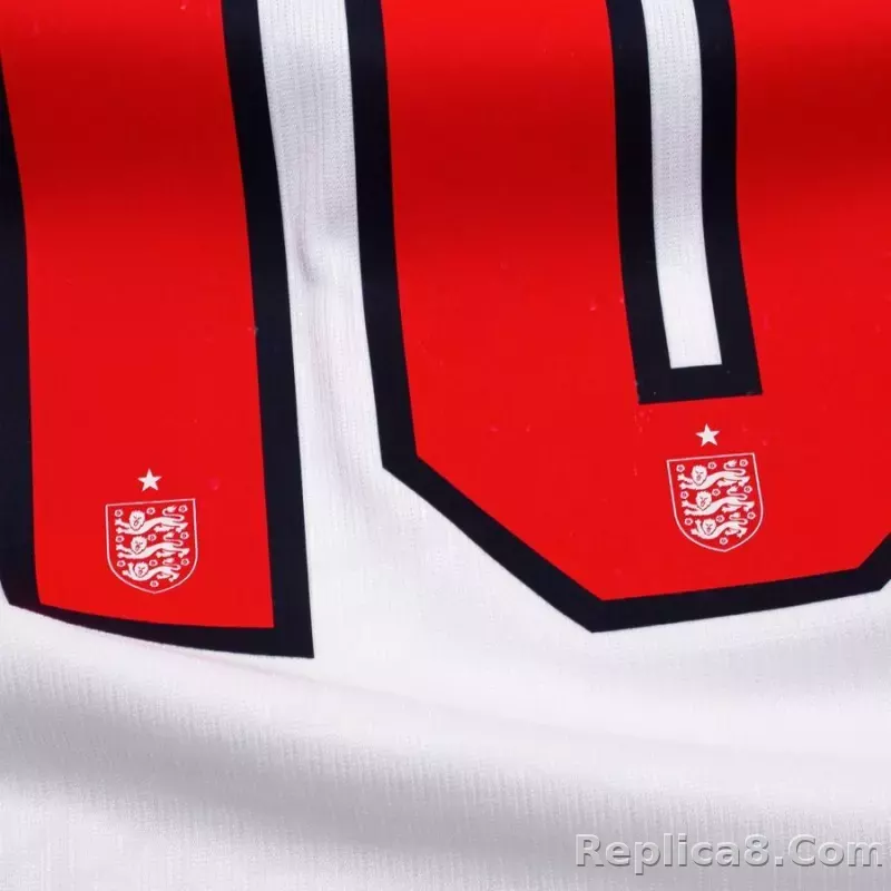 England Home Shirt World Cup 2026 BELLINGHAM 10 - detail