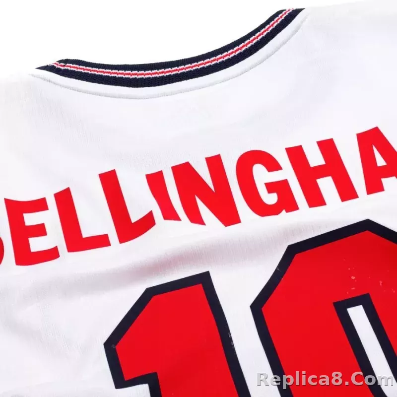 England Home Shirt World Cup 2026 BELLINGHAM 10 - detail