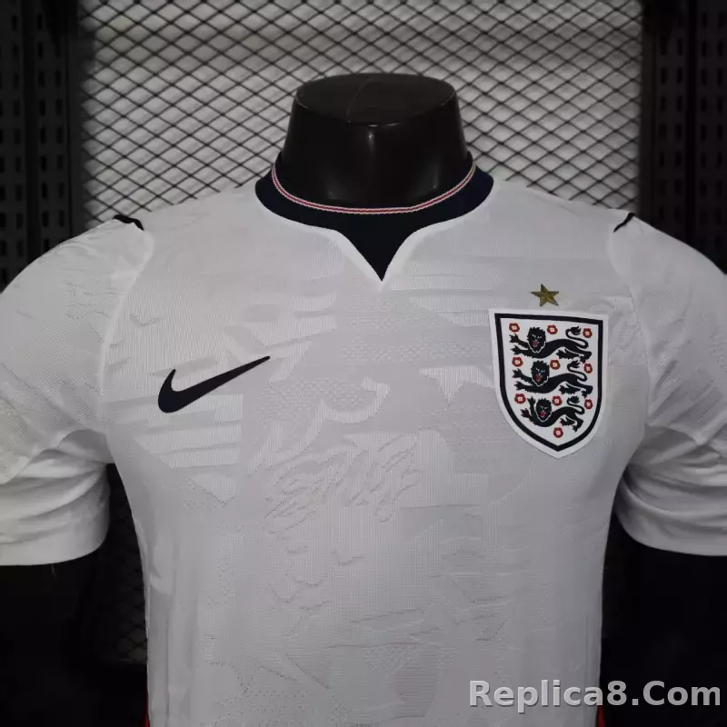 2026 England Home Word Cup Soccer Jersey Player Version - detail