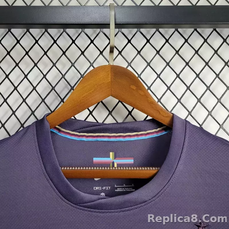 2024 England Euro Cup Away Long Sleeve Jersey - detail