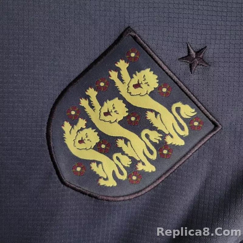 2024 England Euro Cup Away Long Sleeve Jersey - detail