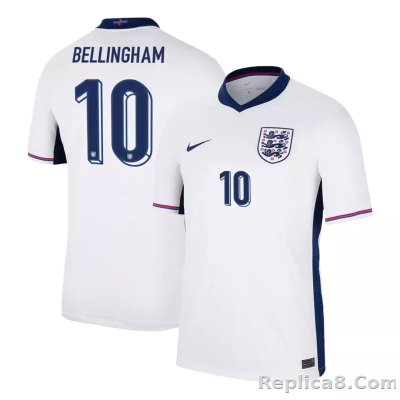 2024 England BELLINGHAM #10 Euro Cup Home Jersey