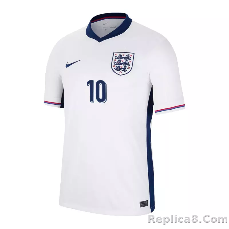 2024 England BELLINGHAM #10 Euro Cup Home Jersey - detail