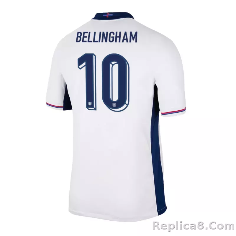 2024 England BELLINGHAM #10 Euro Cup Home Jersey - detail