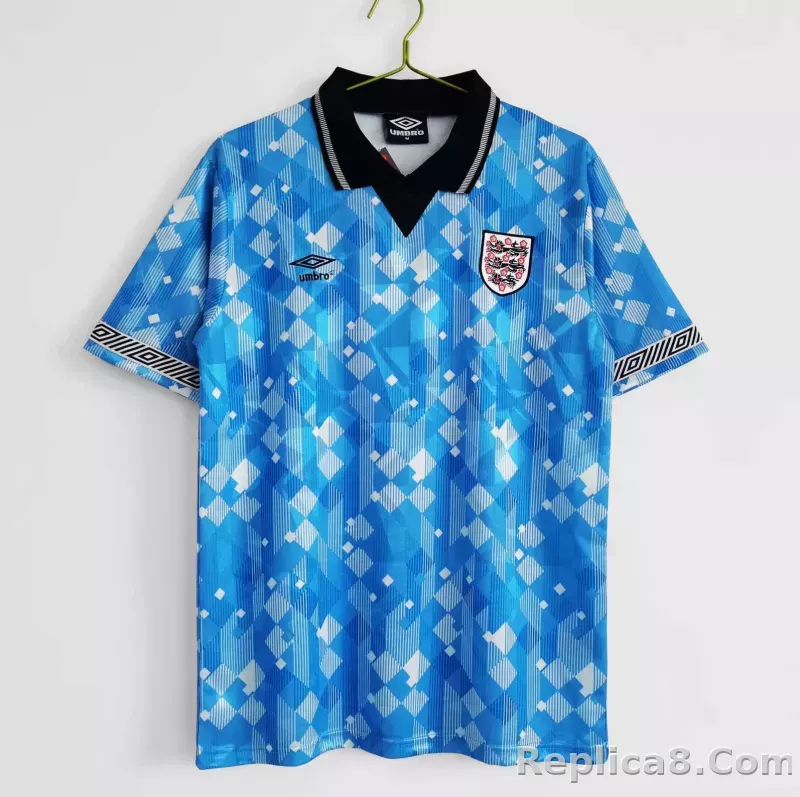 1990 England World Cup Away Retro Jersey