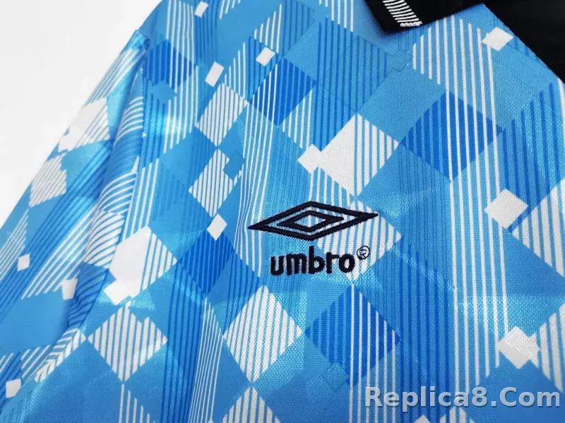 1990 England World Cup Away Retro Jersey - detail