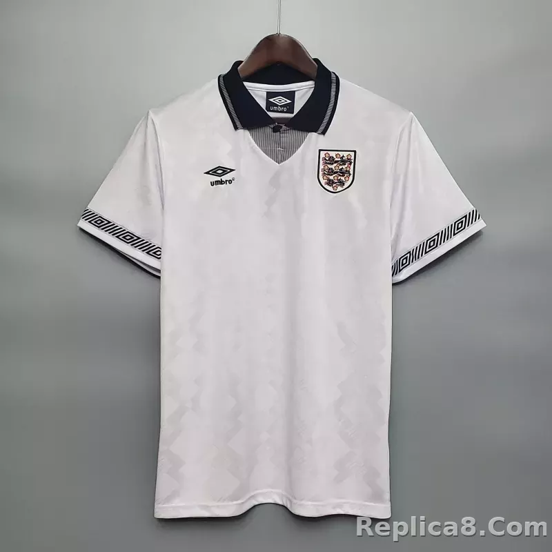 1990 England World Cup Home Retro Jersey