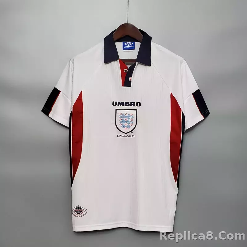 1998 England World Cup Home Retro Jersey