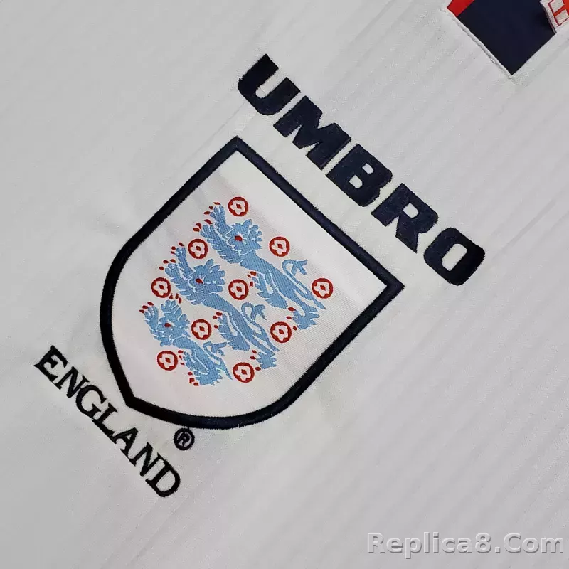 1998 England World Cup Home Retro Jersey - detail