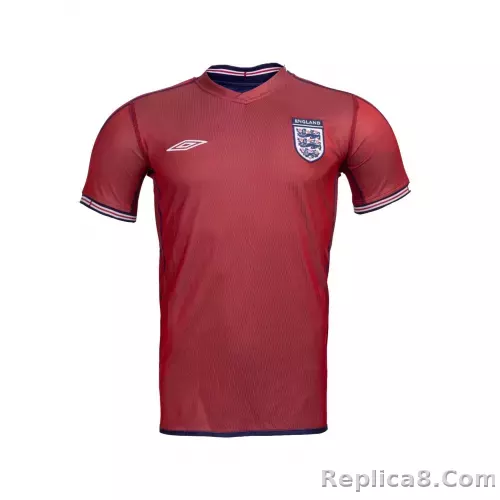2002 England World Cup Away Retro Jersey