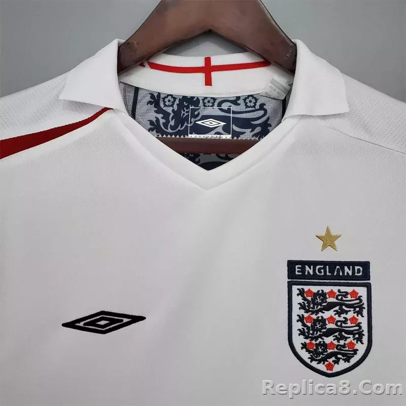 2006 England World Cup Home Retro Jersey - detail