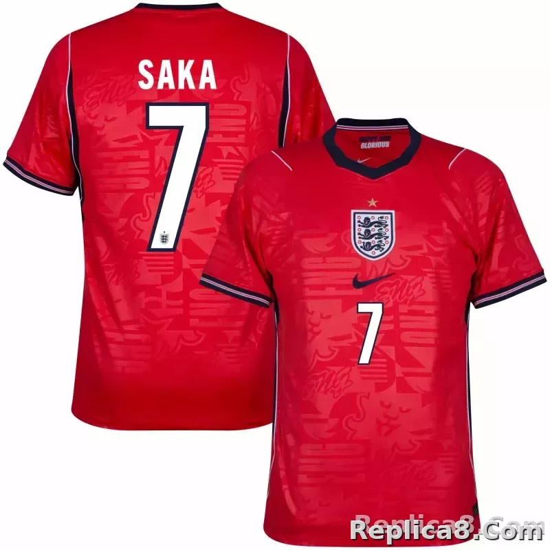 Nike England Away Saka 7 Shirt 2026-2027