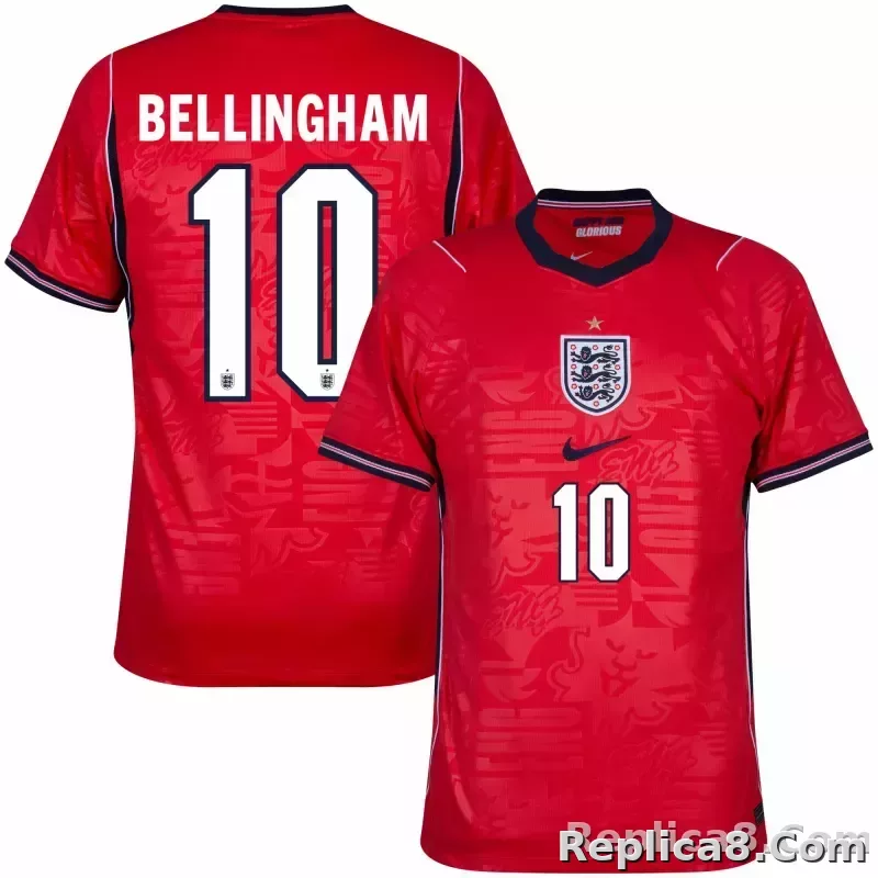 Nike England Away Bellingham 10 Shirt 2026-2027