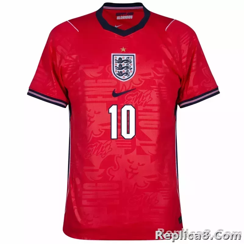 Nike England Away Bellingham 10 Shirt 2026-2027 - detail