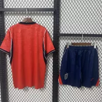 2026 England Away Wolrd Cup Soccer Kids Full Kit Jersey+Shorts+Socks - view 4