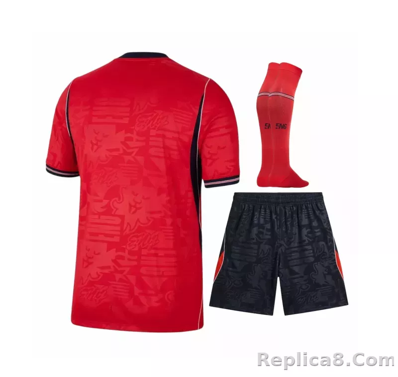 2026 England Away Wolrd Cup Soccer Full Kit Jersey+Shorts+Socks - detail
