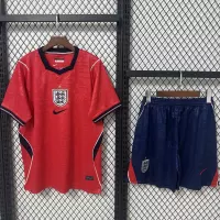 2026 England Away Wolrd Cup Soccer Kids Kit Jersey+Shorts - view 1