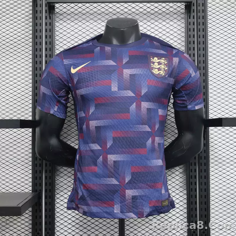 2024 England Euro Cup Pre-Match Training Jersey Player Edition