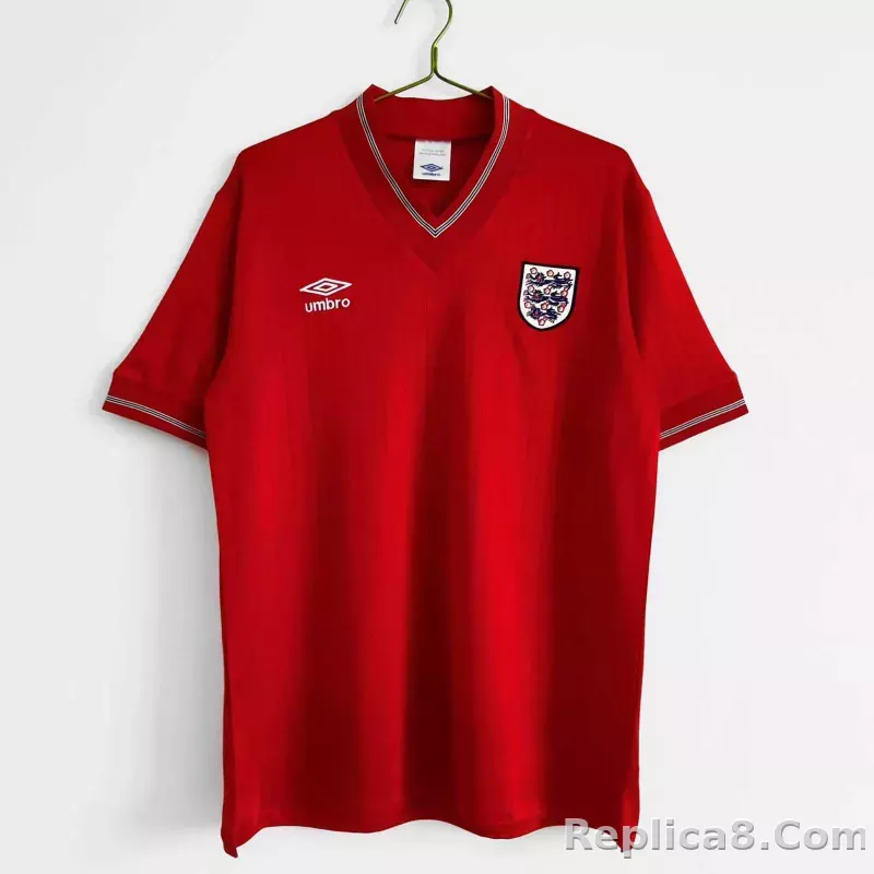 1984/87 England  Away Retro Jersey