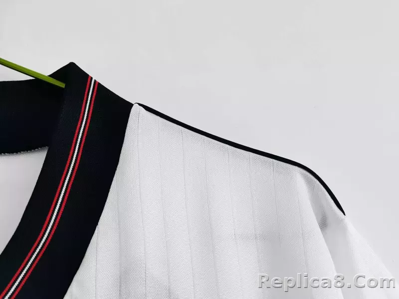 1984/87 England Home Retro Jersey - detail