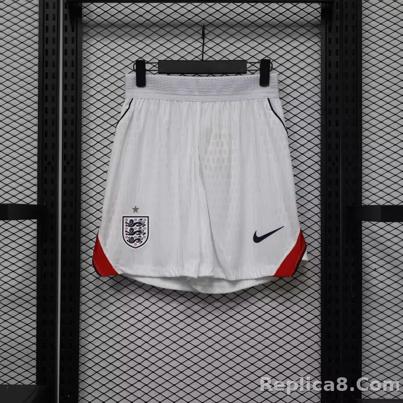 2026 England World Cup Home Soccer Shorts Player Version