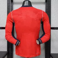 2026 England Away Word Cup Soccer Jersey Player Version Long Sleeve - view 7