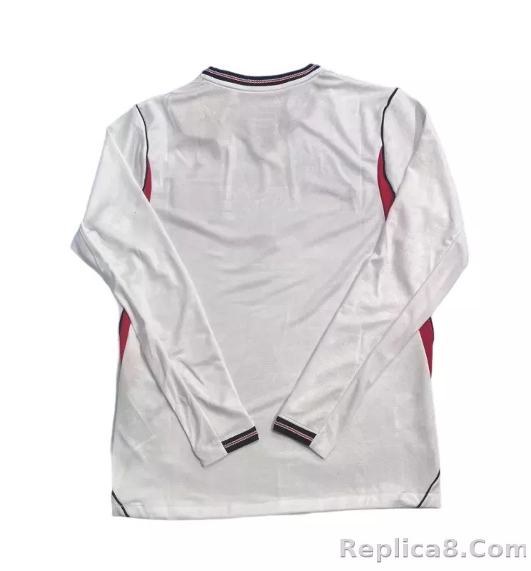 2026 England Home Wolrd Cup Soccer Jersey Long Sleeve - detail