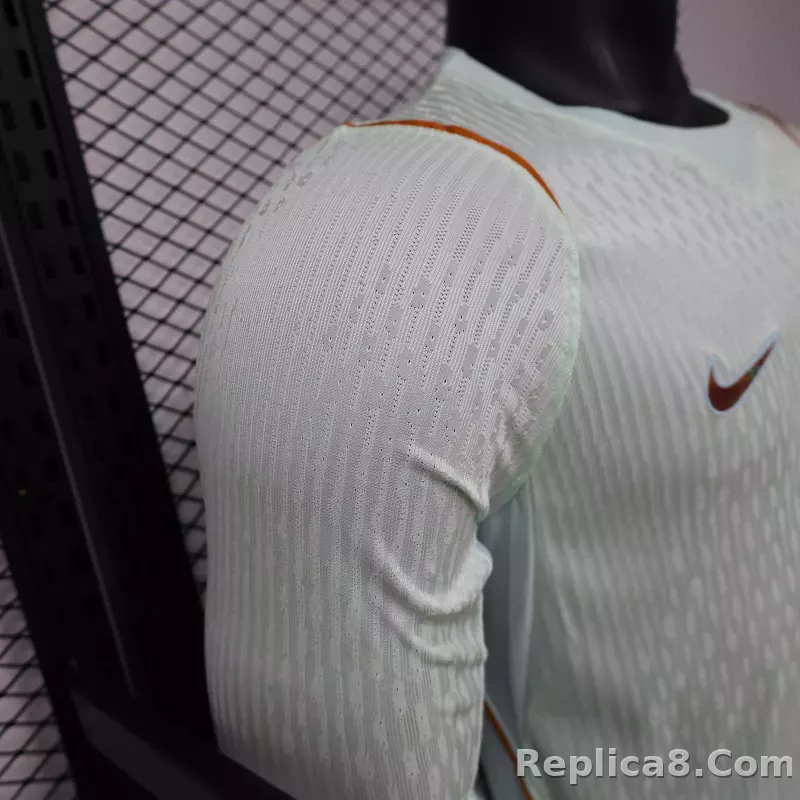 2026 France Away World Cup Soccer Jersey Authentic Shirt Long Sleeve - detail