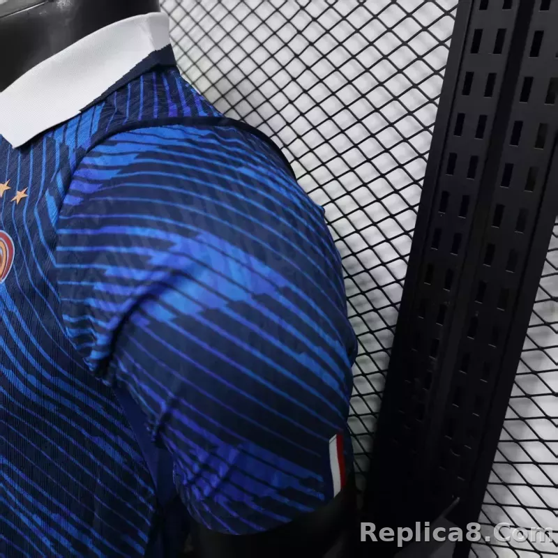 2026 France Home World Cup Soccer Jersey Authentic Shirt - detail