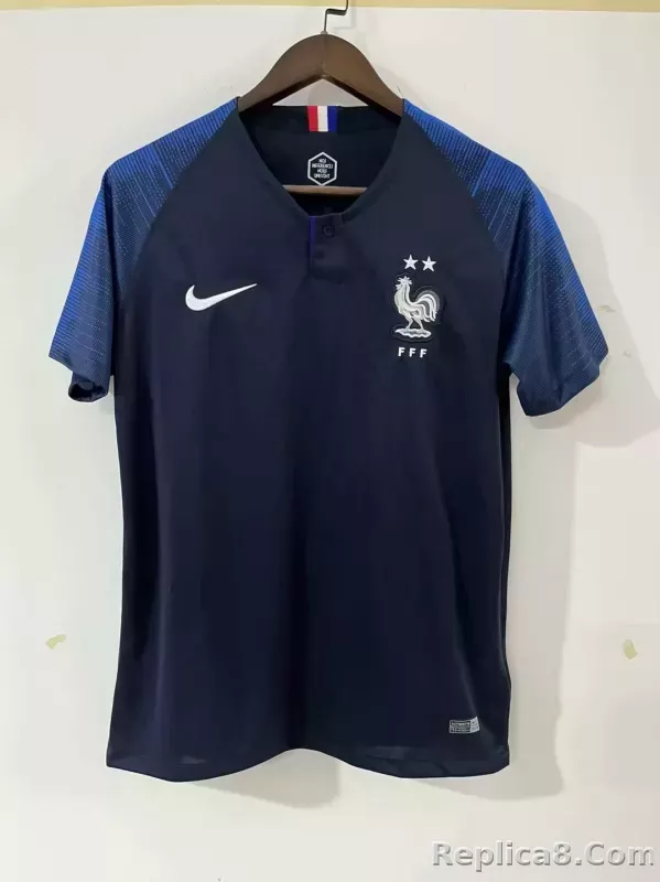 2018 France World Cup Home Retro Jersey