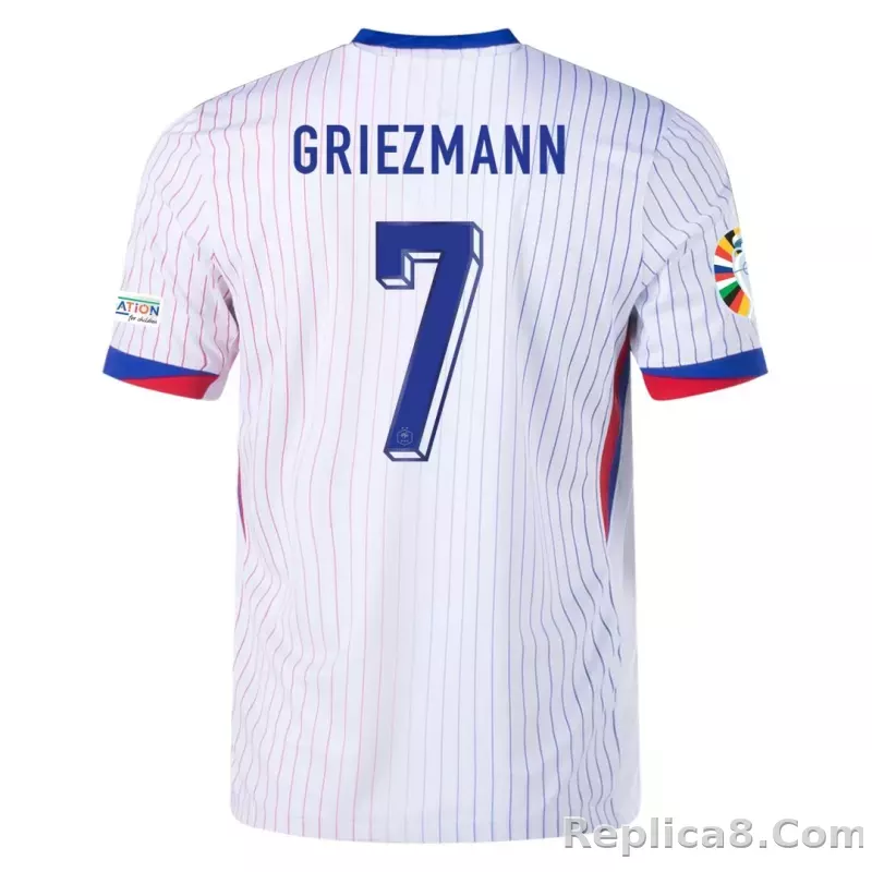 2024 France GRIEZMANN #7 Euro Cup Away Jersey