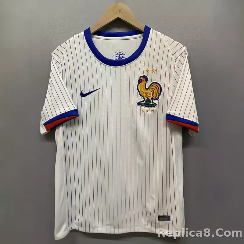 2024 France MBAPPE #10 Euro Cup Away Jersey - detail