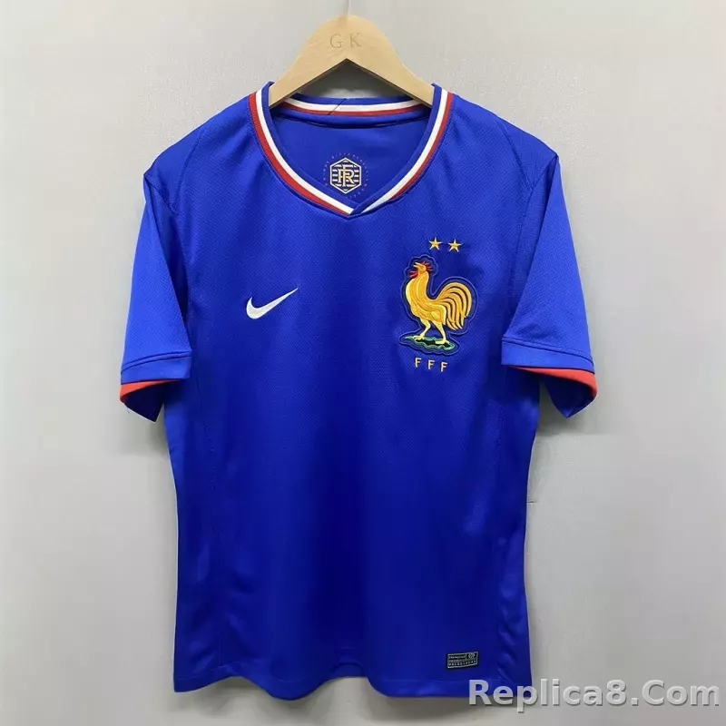 2024 France GIROUD #9 Euro Cup Home Jersey - detail