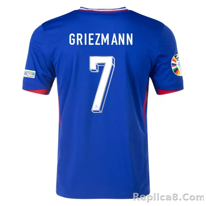 2024 France GRIEZMANN #7 Euro Cup Home Jersey
