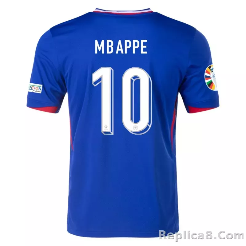 2024 France MBAPPE #10 Euro Cup Home Jersey
