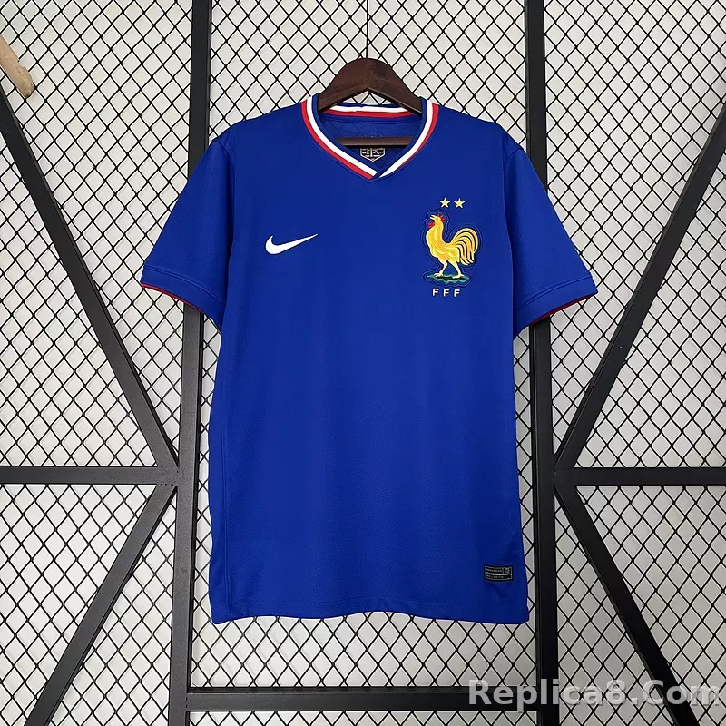 2024 France MBAPPE #10 Euro Cup Home Jersey - detail