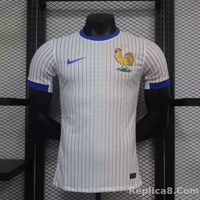2024 France Euro Cup Away Jersey Player Version