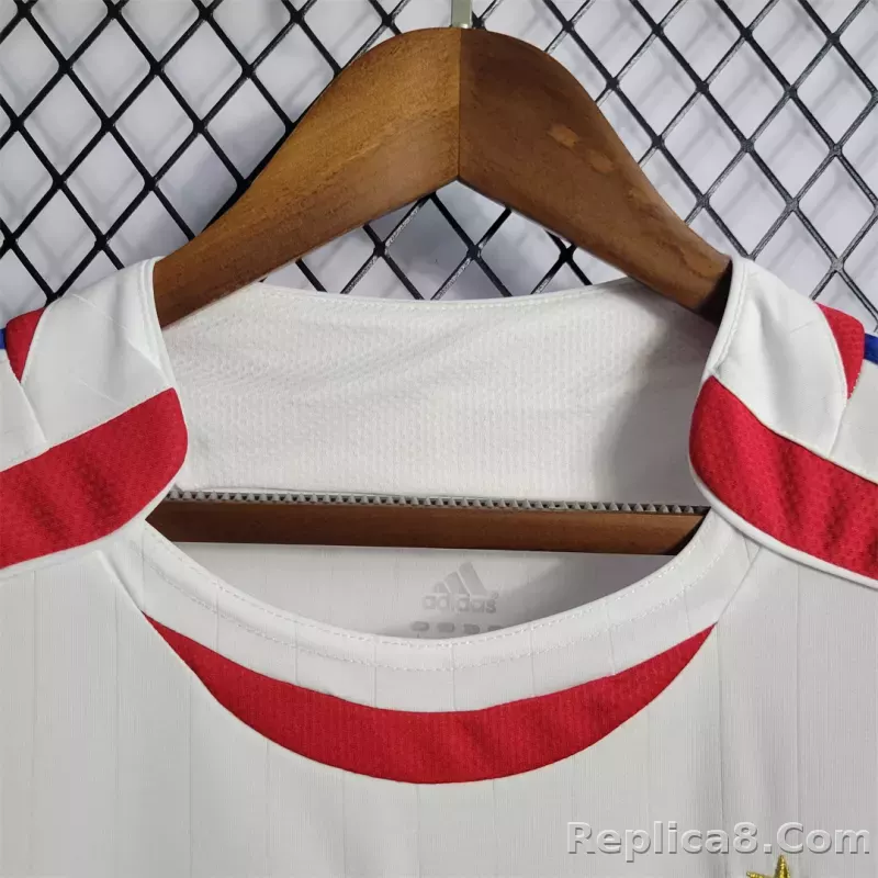 2006 France Zidane #10 World Cup Away Retro Jersey - detail