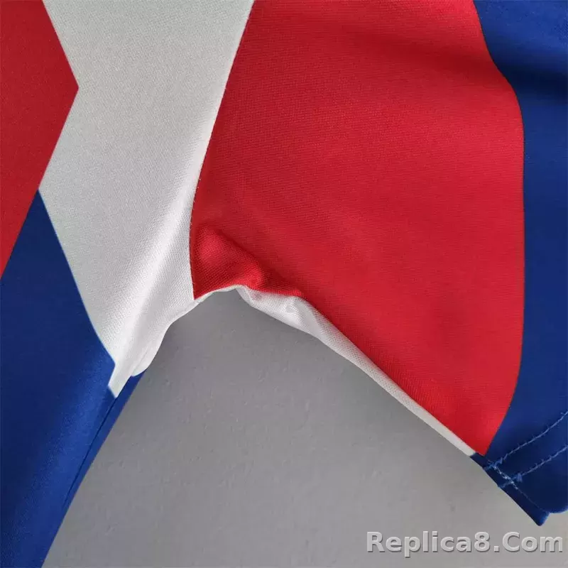 1990 France World Cup Home Retro Jersey - detail