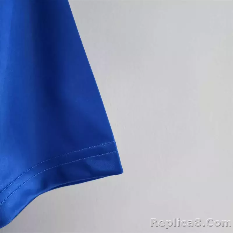 1990 France World Cup Home Retro Jersey - detail