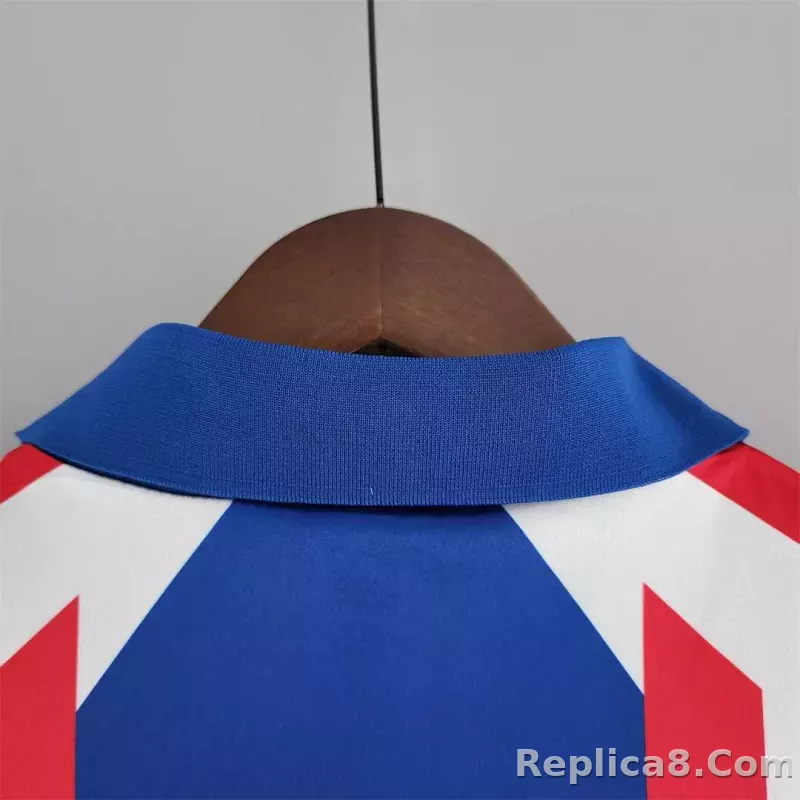 1990 France World Cup Home Retro Jersey - detail