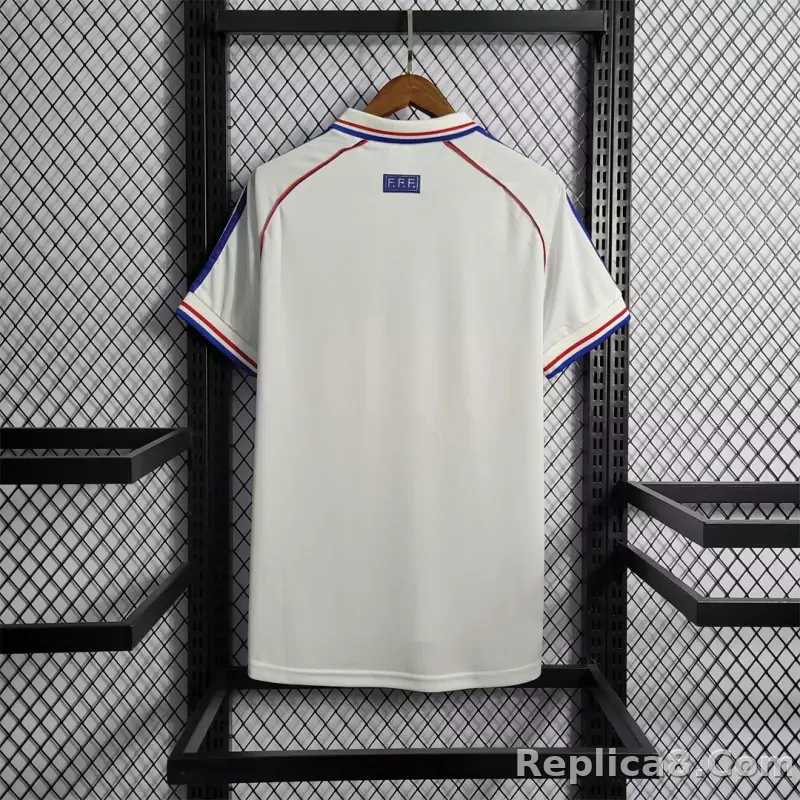 1998 France World Cup Away Retro Jersey - detail